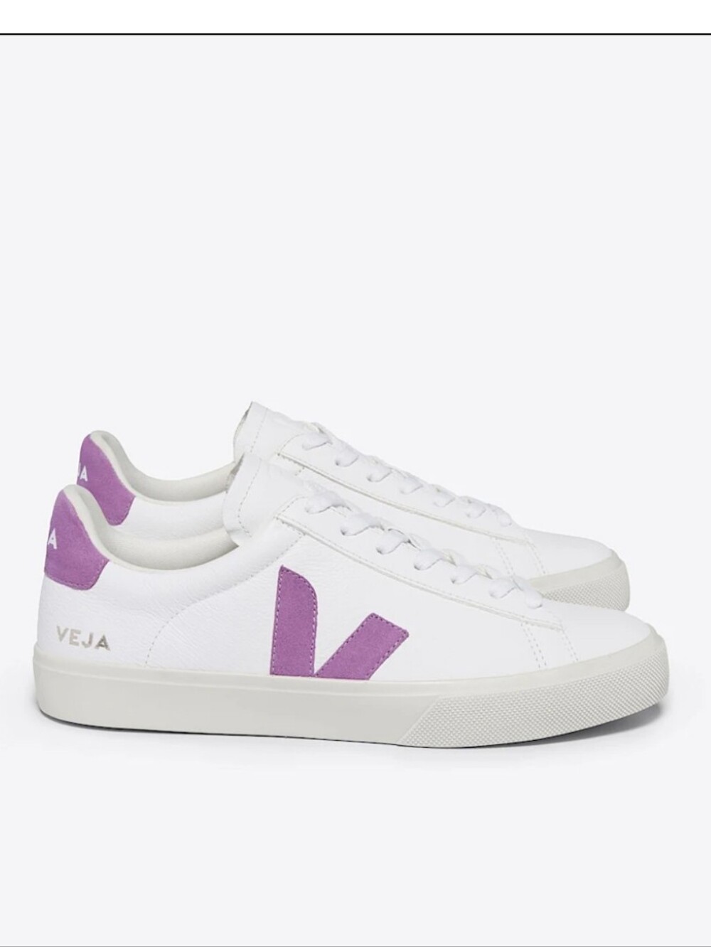 Veja CAMPO LEATHER WHITE MULBERRy Sneaker Tennis Shoe